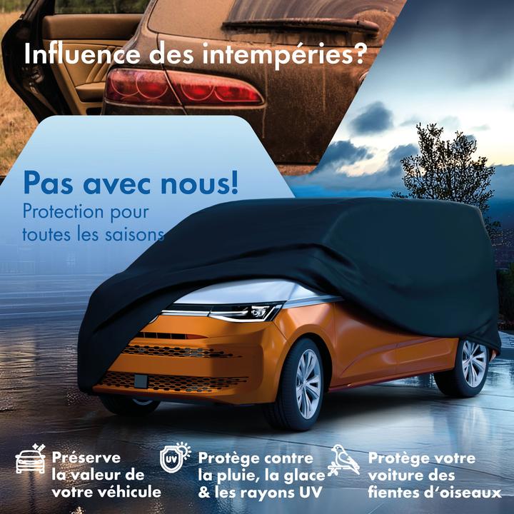 Actual product image Walser Car tarpaulin All Weather, Bus Autoplane size 13 Bus black