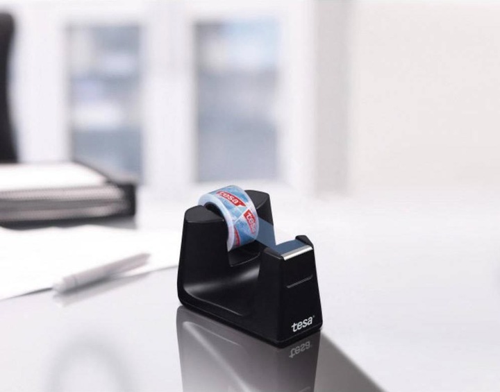 Actual product image tesa EASY CUT SMART adhesive tape dispenser for tables, with anti-slip technology, incl. 1 roll of