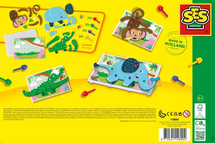 Image du produit Ses Mosaïque "Animaux (100 pièces)