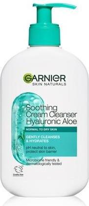 Image du produit Garnier Skin Naturals Hyaluronic Aloe Soothing Cream Cleanser 250ml (Crème nettoyante, 250 ml)