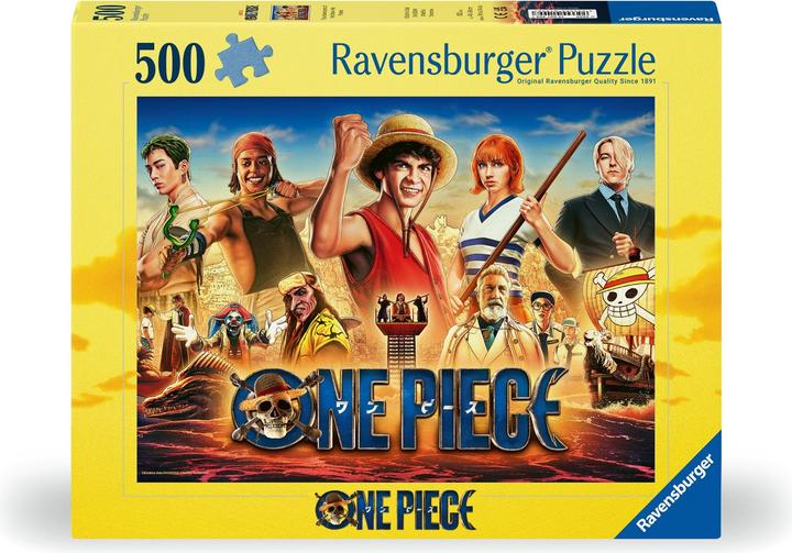 Image du produit Ravensburger Puzzle 12001499 - The Adventures of the Straw Hat Pirates - 500 pièces Puzzle pour (500 pièces)