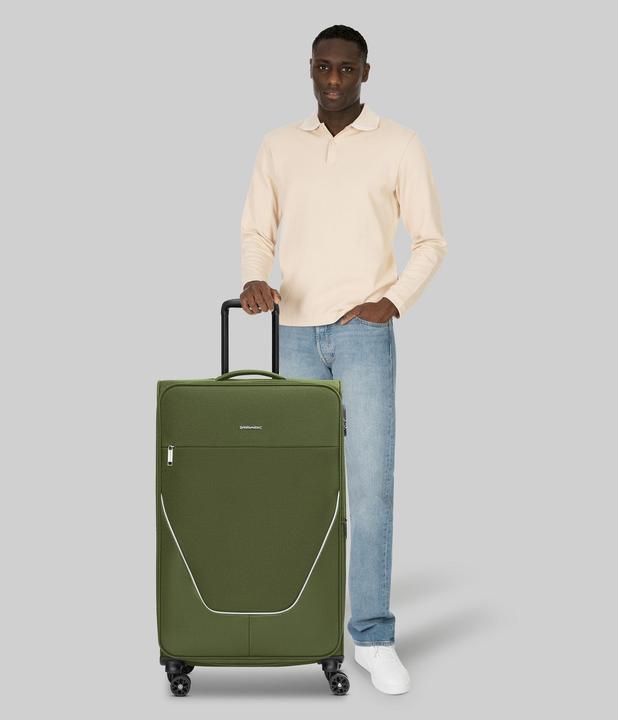 Immagine prodotto Stratic taska 4-Rollen Trolley L 76 cm mit Dehnfalte (118 l)