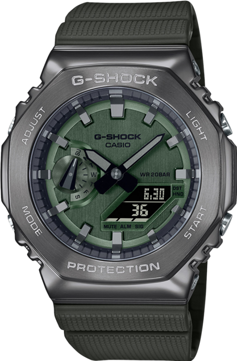 Produktbild G-Shock GM-2100B-3AER (Digitaluhr, Analoguhr, 44.40 mm)