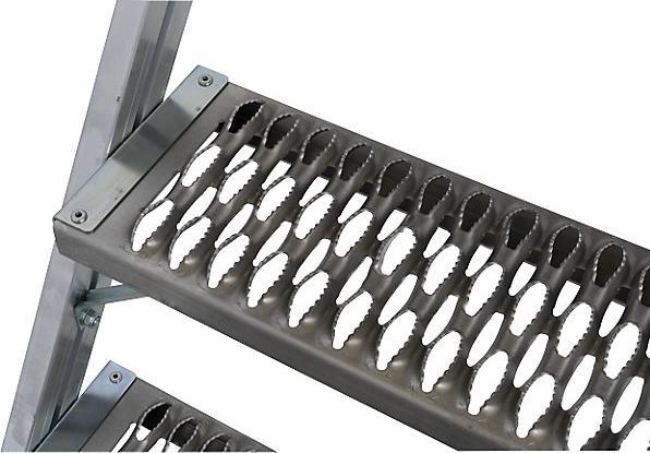 Immagine prodotto Krause Scala a palchetto con resistenza allo scivolamento R13 (Scala a pioli, 280 cm)