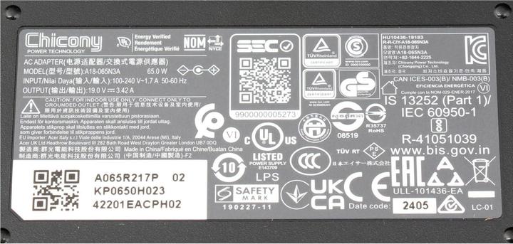 Produktbild Chicony A18-065N3A (65 W)