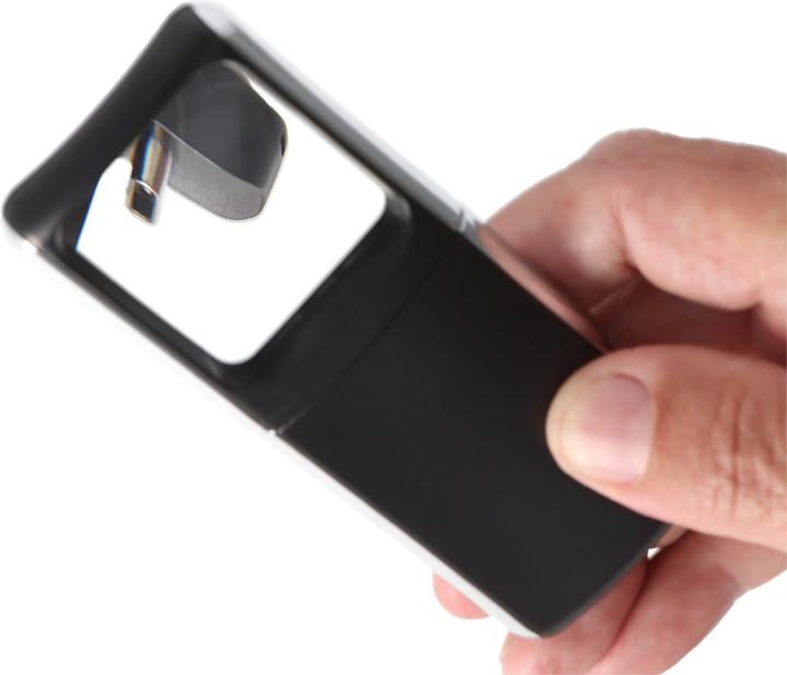 Actual product image Wedo Rectangular loupes with LED lighting