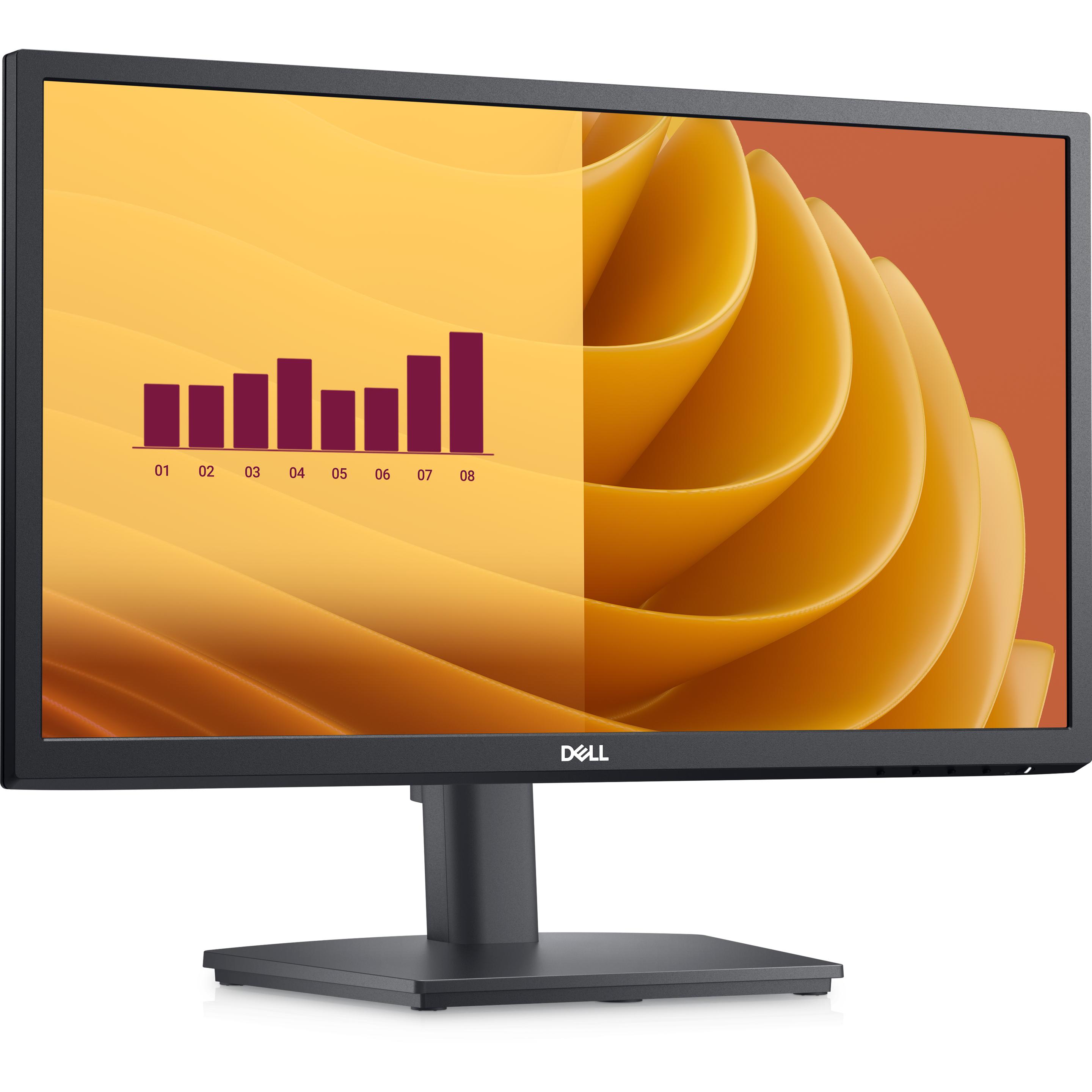 Dell E2225HS (1920 x 1080 Pixel, 21.45"), Monitor, Schwarz