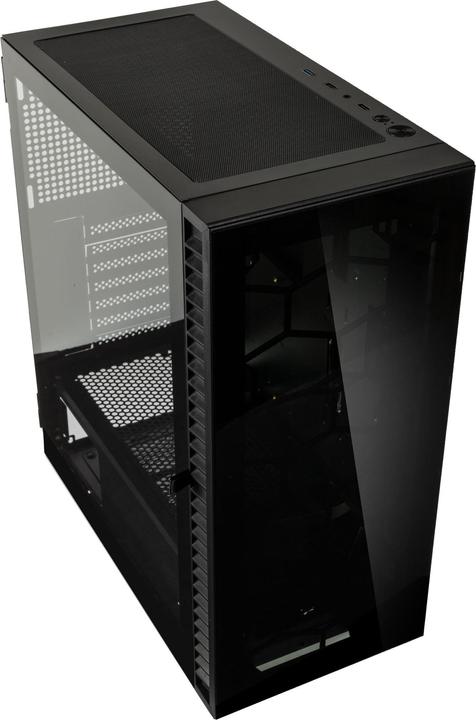 Produktbild Kolink Observatory HF Glass Core Midi Tower Case - Black No Fans
