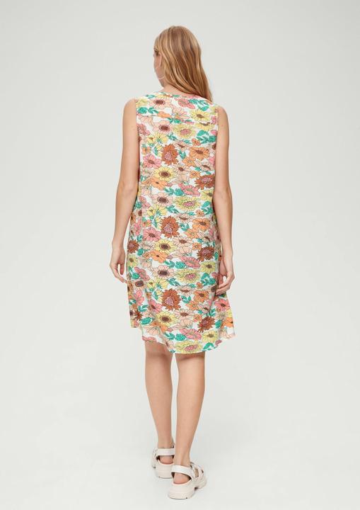 Produktbild S.Oliver Kleid Viskosekleid mit Raffung (34)