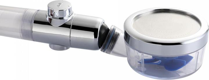 Produktbild Herzberg Home & Living Duschkopf mit Turbopropeller - Blau