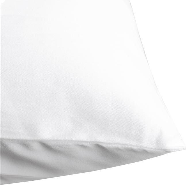 Image du produit Domoletti Oreiller Coton 70x70 cm Blanc (Taie d'oreiller, 70 x 70 cm)