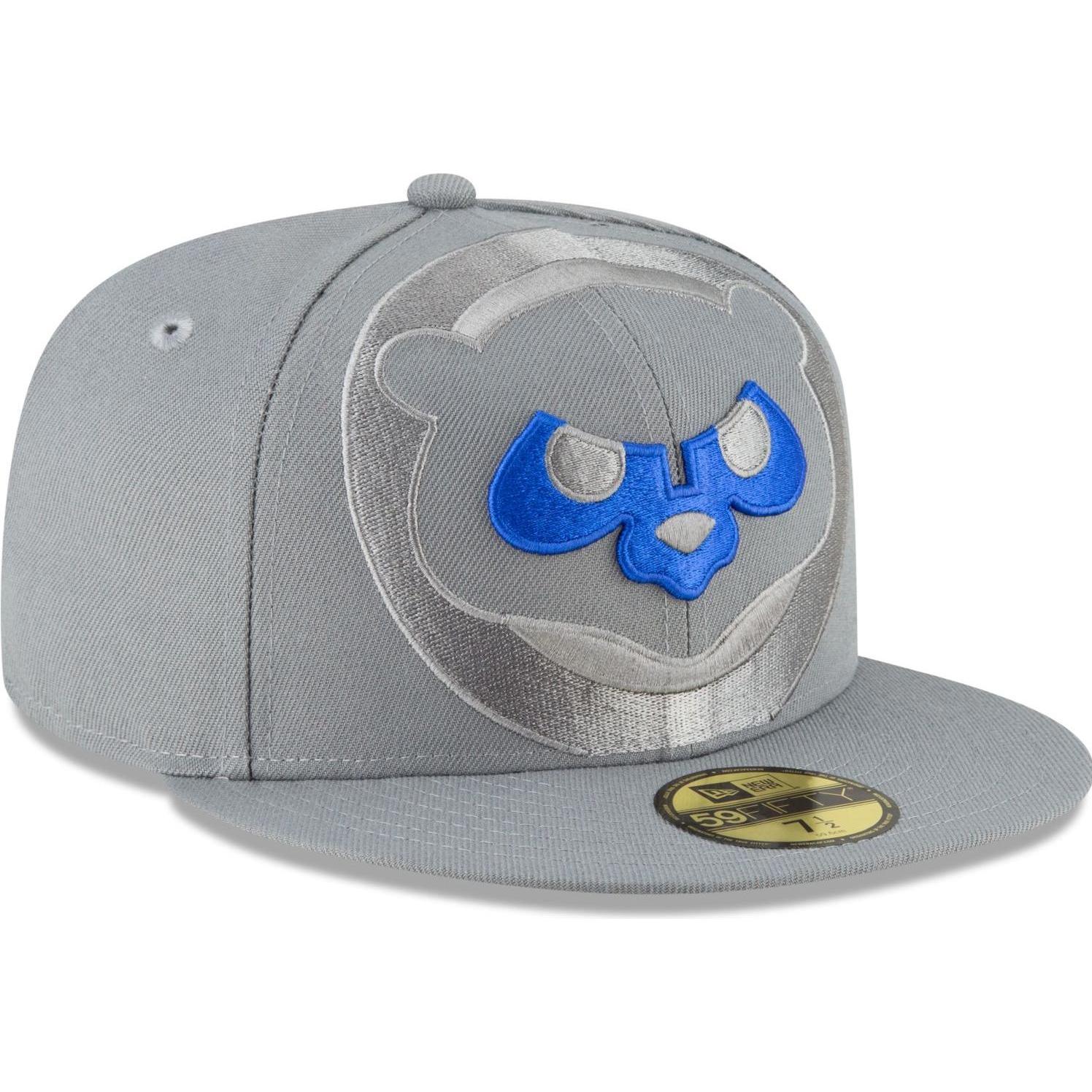 New Era, Herren, Cap, 59Fifty Fitted Cap - STORM Chicago Cubs - 7 7/8, Grau, (7 7/8)