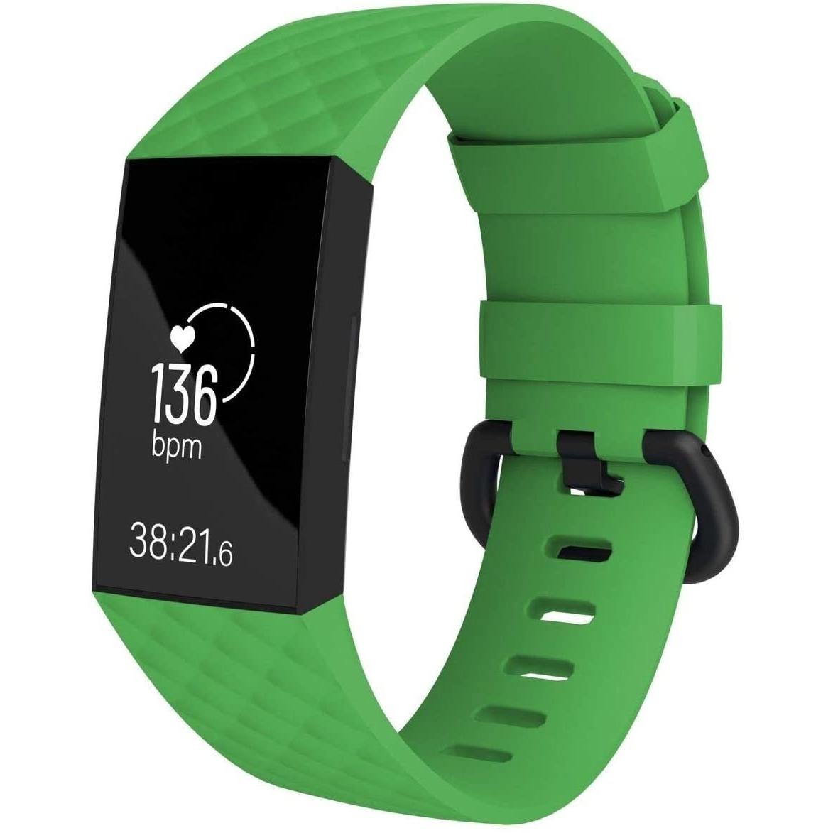 Strap-it Armband (Silikon, Charge 4), Uhrenarmband, Grün
