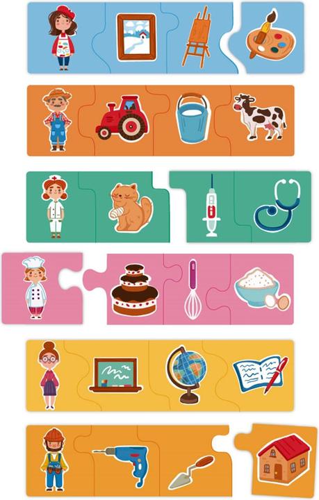 Actual product image Dodo Professions (4 pieces)