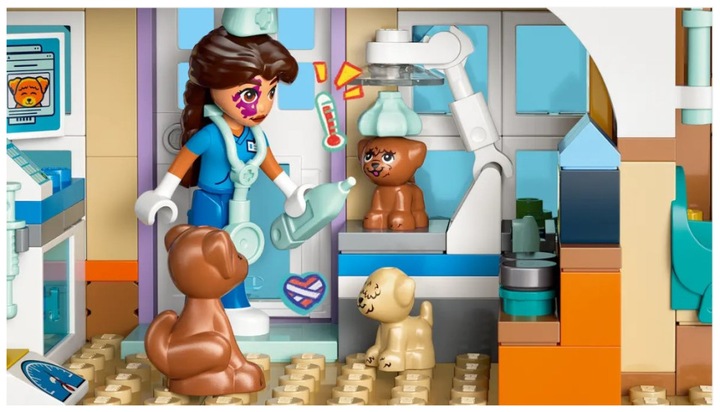 Produktbild LEGO Tierarztpraxis für Pferde und Haustiere (42651, LEGO Friends)