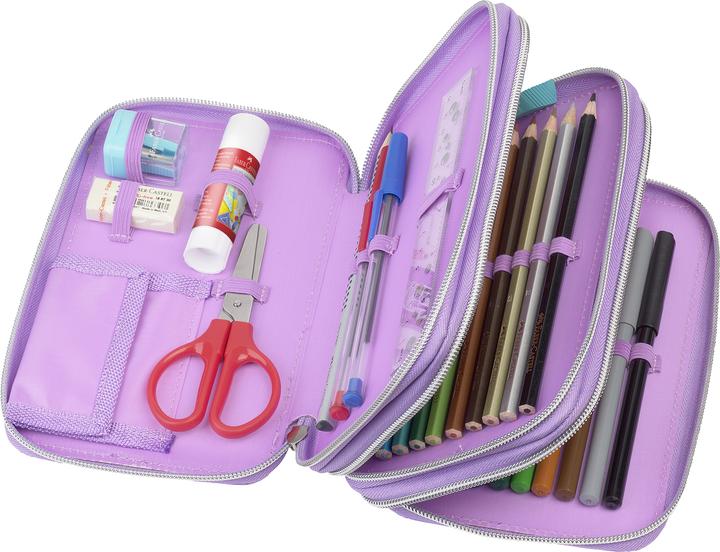 Productafbeelding Faber-Castell Triple Decker etui eenhoorn (573040)