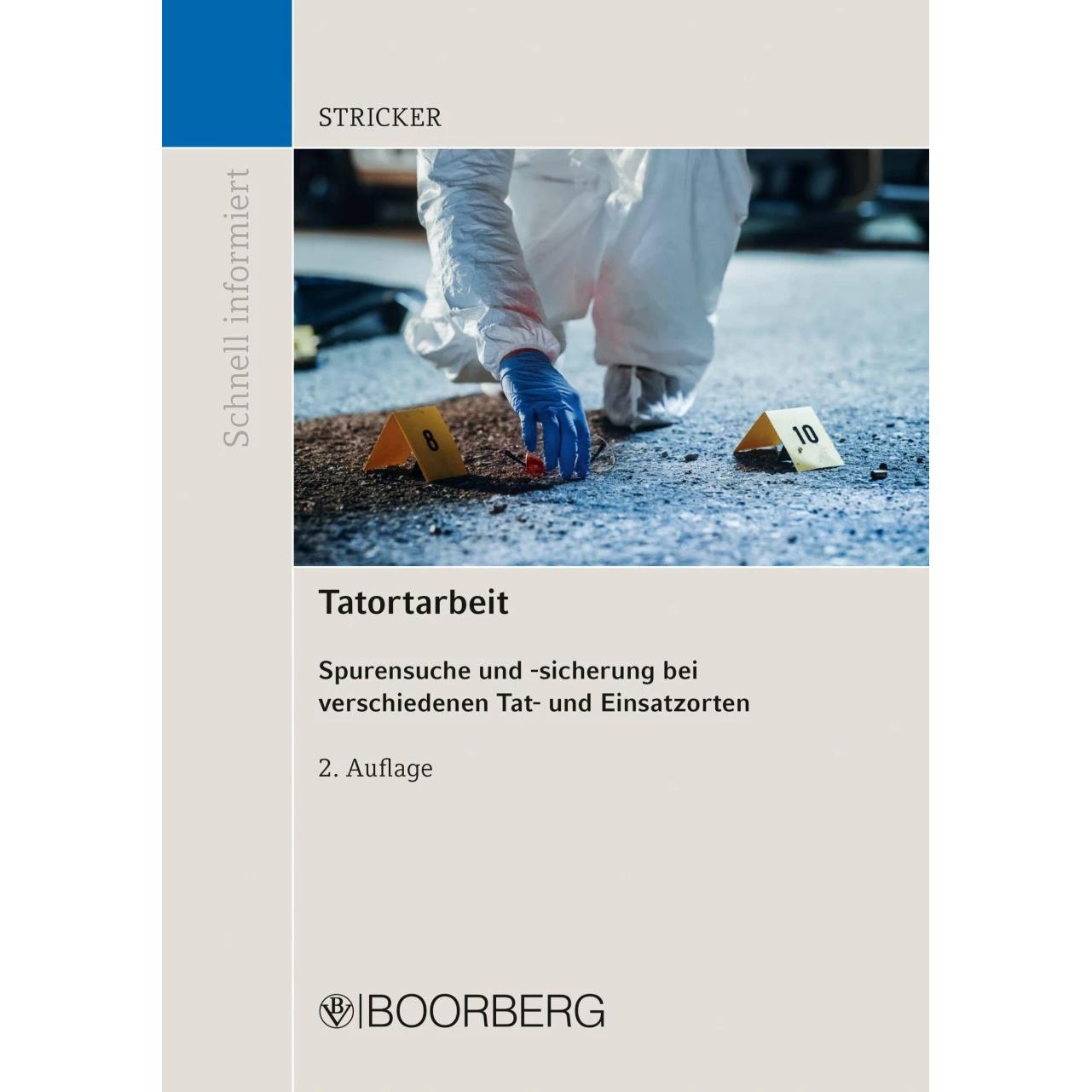 Tatortarbeit, Fachbücher von Johannes Stricker