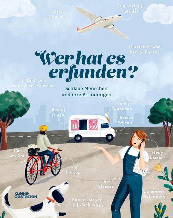 Actual product image Wer hat es erfunden? (German, Anne Ameri-Siemens, Becky Thorns, Maria-Elisabeth Niebius, Robert clans, Small figures, 2021)