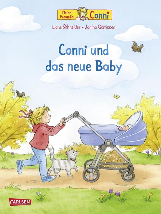 Actual product image Conni-Bilderbücher: Conni und das neue Baby (Neuausgabe) (German, Liane Tailor, 2021)