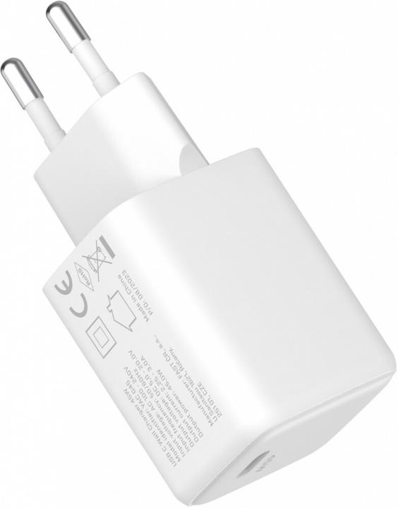 Immagine prodotto Yenkee Caricatore USB-C 45W 3A Power Delivery 3.0 QC3.0, bianco (45 W, 1 porzione)