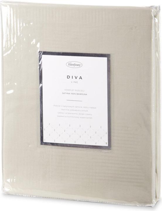 Actual product image Eurofirany DIVA LINE DINA High quality cotton satin single color bedding set, 160X200 cm, 2 pcs. 70 X 80 cm, co (Duvet cover, 160 x 200 cm)