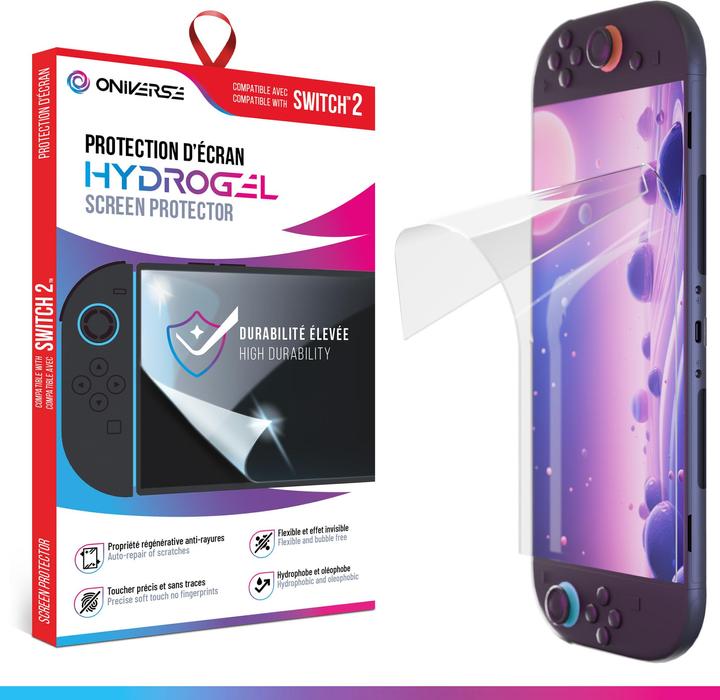 Actual product image Oniverse Hydrogel-Displayschutz für Nintendo Switch 2™ - Gaming-Zubehör (Switch)
