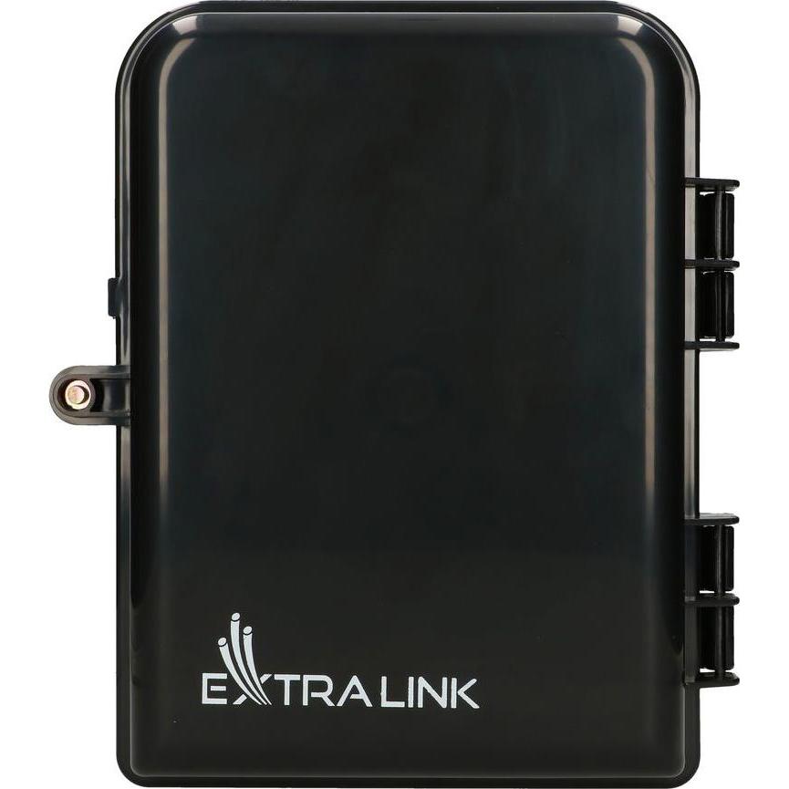 Thumbnail - Extralink Extra EXTRA ELIZA V2 16 CORE GLASFASER-ANSCHLUSSKASTEN Schwarz MITTE (0.03 m), Netzwerkkabel