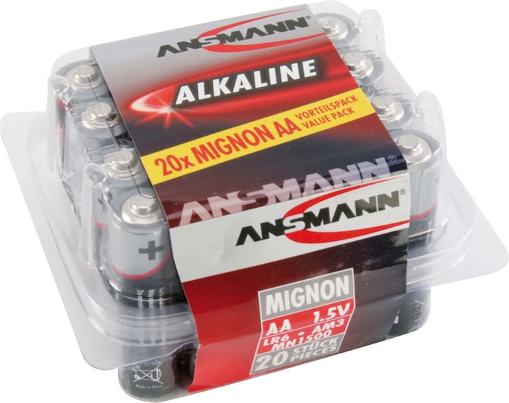 Ansmann LR6 Mignon (20 Stk., AA)
