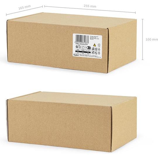 Thumbnail - Partydeco, Kerzen, Kugelkerze Silber - 8cm (6pcs) (6 Stk.)