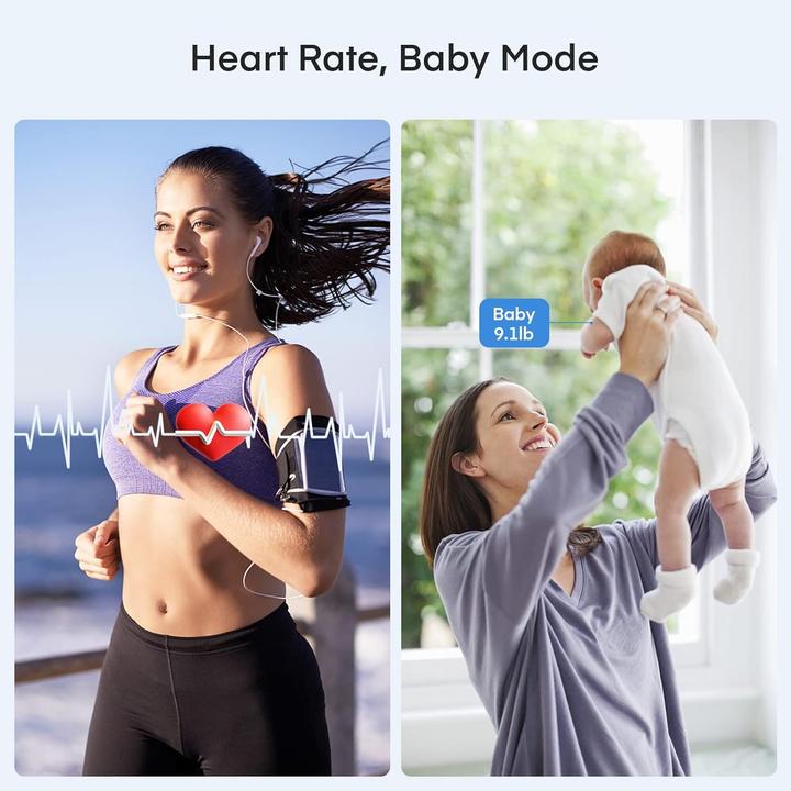 Actual product image Eebbl Body fat scale (180 kg)