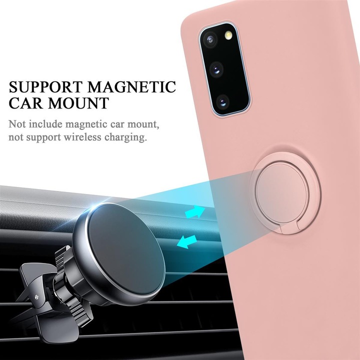 Immagine prodotto Cadorabo Custodia in silicone TPU Liquid Ring Cover (Samsung Galaxy S20 FE)