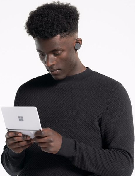Produktbild Microsoft Surface Duo (256 GB, Glacier, 8.10", SIM + eSIM, 11 Mpx, 4G)