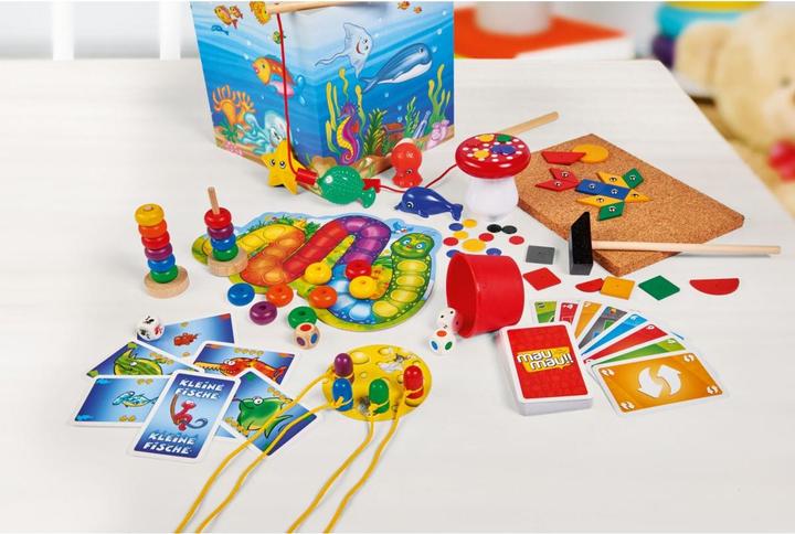 Produktbild Noris Flohspiel (Deutsch, Englisch, Französisch, Italienisch, 1 - 4 Spieler)