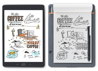 Actual product image Wacom Bamboo Slate S