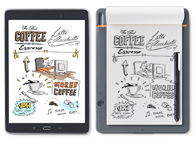 Actual product image Wacom Bamboo Slate S