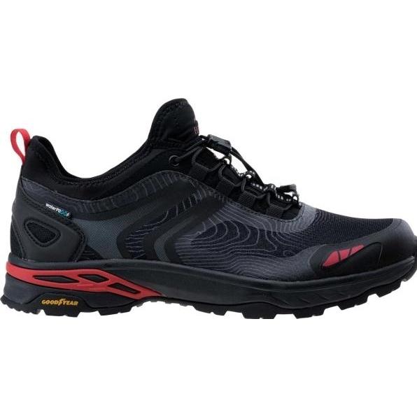 Elbrus, Herren, Wanderschuhe, Milkar Herren-Trekkingschuhe schwarz Gr. 44 (44), Schwarz