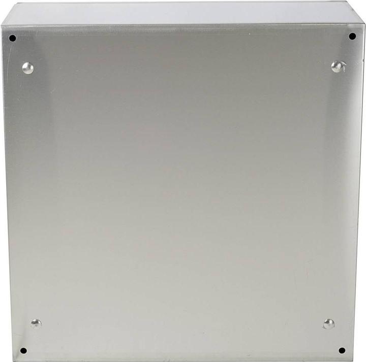 Actual product image Tru Components TC-SS505020 Schaltschrank 500 x 500 x 200 Edelstahl Lichtgrau 1 S (Housing)