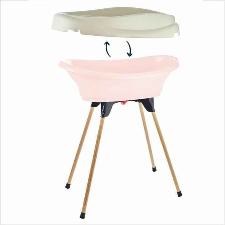 Produktbild Thermobaby Pack Wickelaufsatz und Badewanne Vasco puderrosa