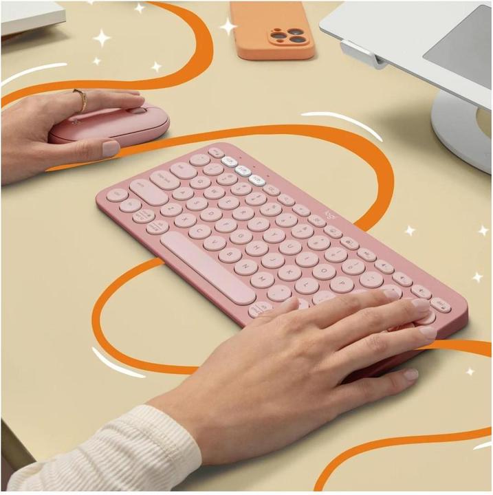 Produktbild Logitech Pebble Keys 2 K380s (Eng. Int., Kabellos)