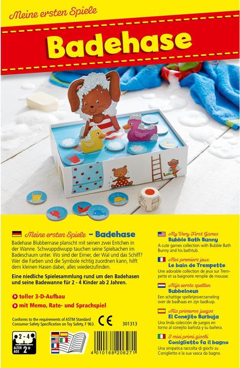 Actual product image Haba My first games - Bath bunny