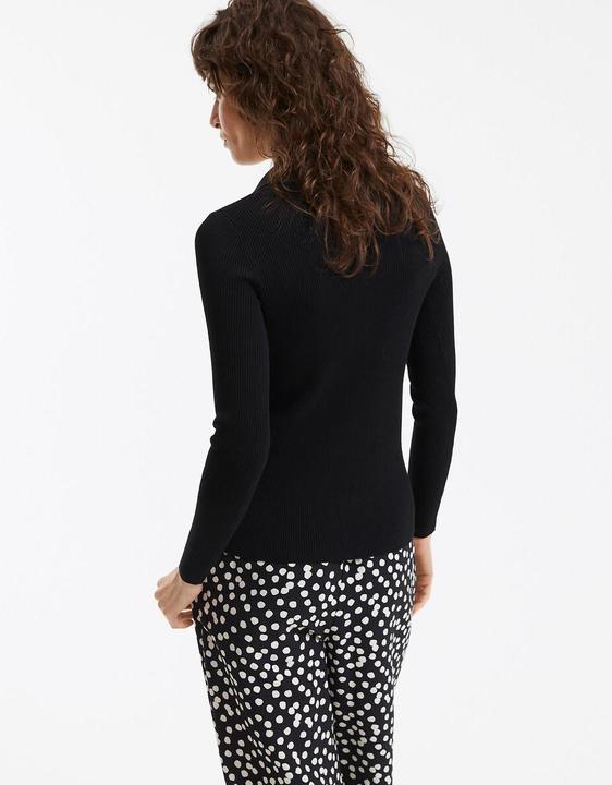 Actual product image La Redoute Collections Feinstrickcardigan mit Kragen und Knopfverschluss (XL)