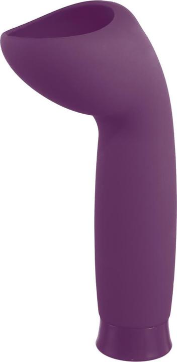 NMC 5.5 inch rechargeable silicone 10 functions speed glans stimulator purple