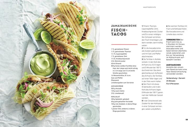 Produktbild Das ultimative Airfryer Kochbuch (Deutsch, Wiebke Krabbe, 2023)