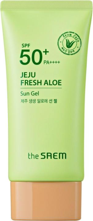 The Saem Jeju Fresh Aloe Sun Protection Gel SPF50+ 50g (Suntan cream, SPF 50+)