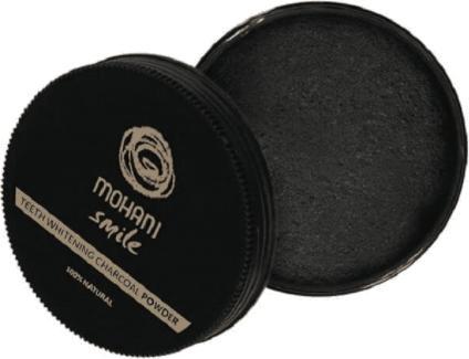 Mohani Sbiancante per denti con carbone attivo, 30 g