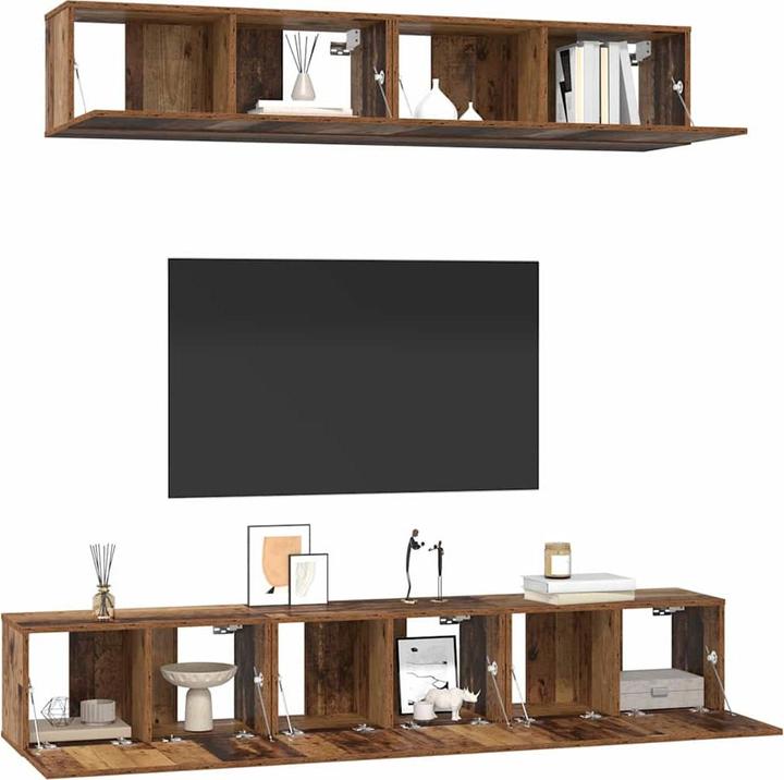 Image du produit vidaXL Wandmontierter TV-Schrank (30 x 30 x 30 cm)