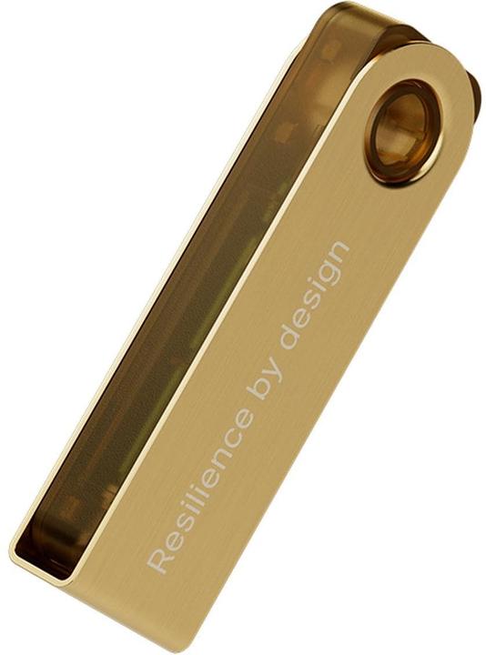 Actual product image Ledger Nano S Plus - Gold (Ethereum Classic, Bitcoin, Dash, Dogecoin, Litecoin, Others)