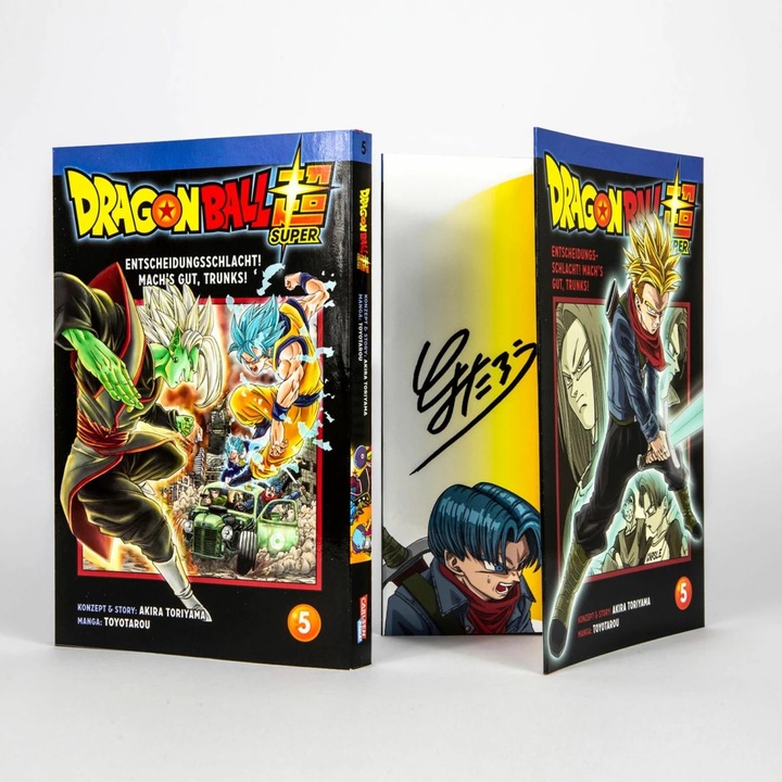Image du produit Dragon Ball Super Bände 1-5 im Sammelschuber mit Extra (Allemand, Akira Toriyama (Histoire originale), 2019)