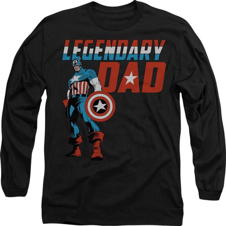 Produktbild Captain America Legendary Dad TShirt (M)
