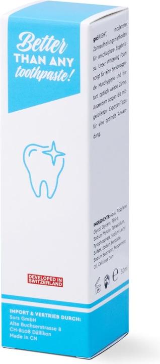 Produktbild GoBright Advanced Teeth Whitening Foam (50 ml, Bleaching Schaum)